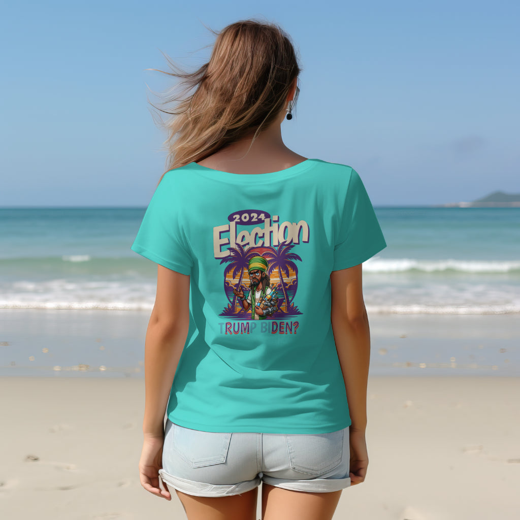 Rum Den? Funny 2024 election Women's T-shirt