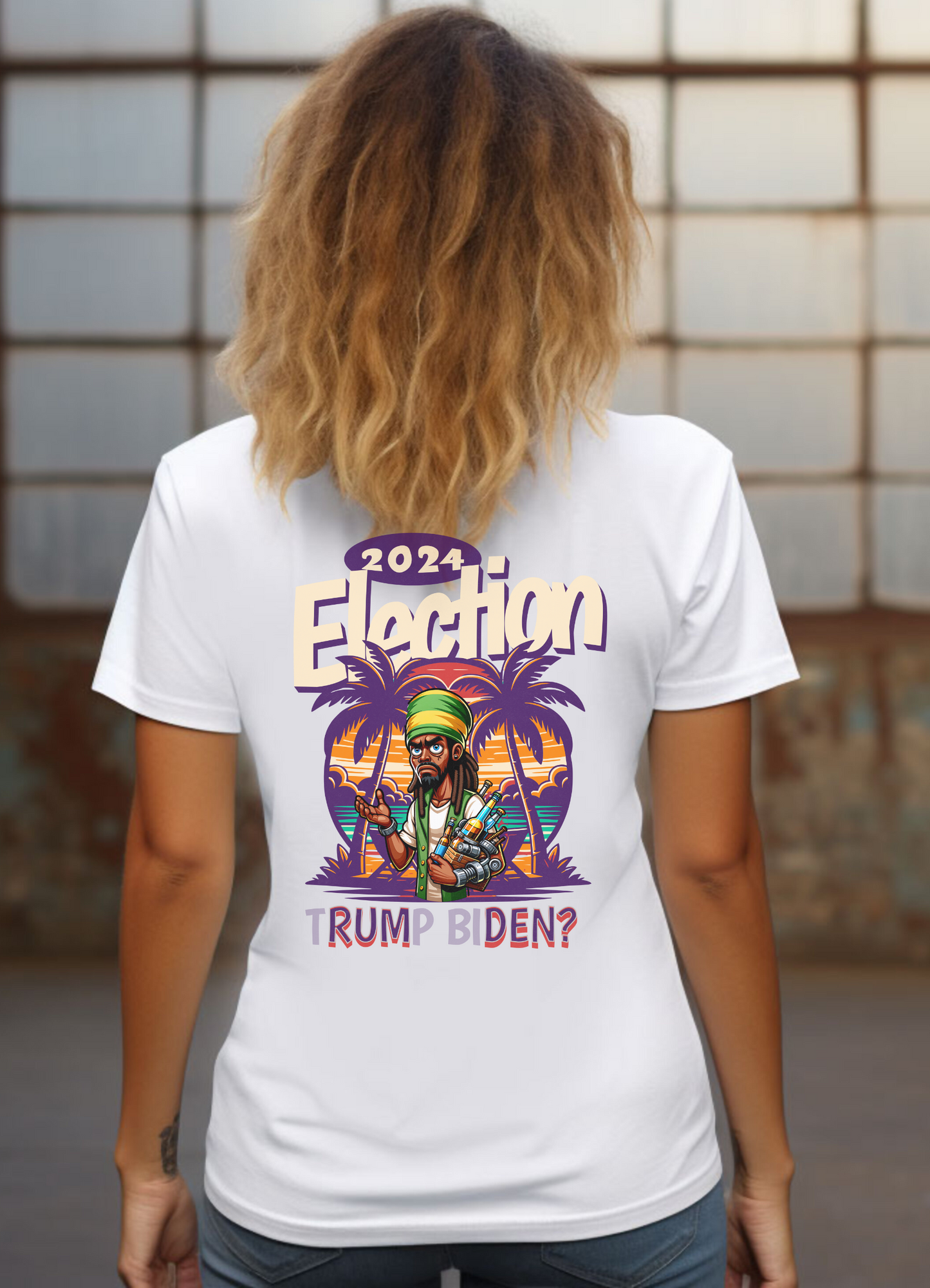 Rum Den? Funny 2024 election Women's T-shirt