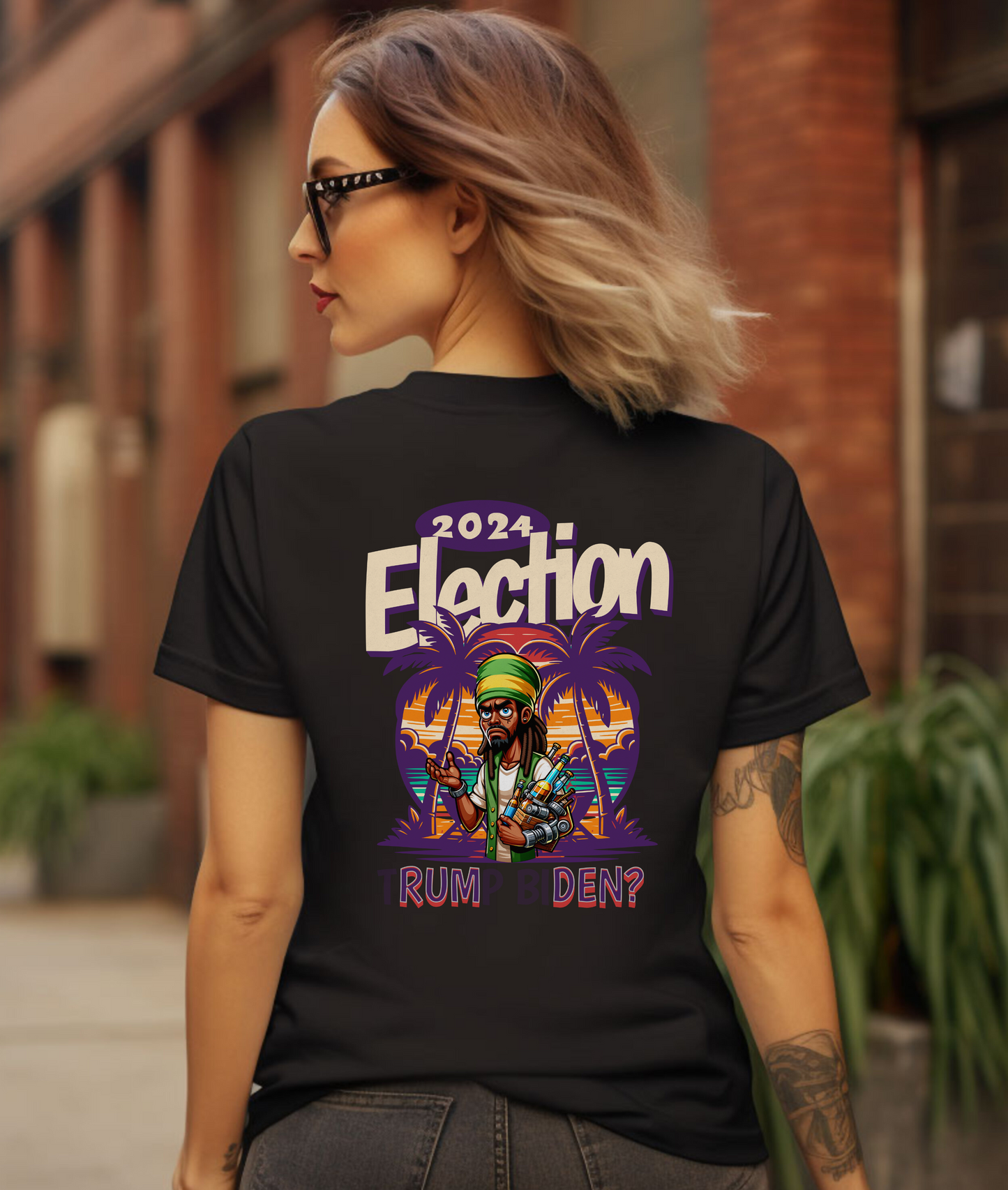 Rum Den? Funny 2024 election Women's T-shirt