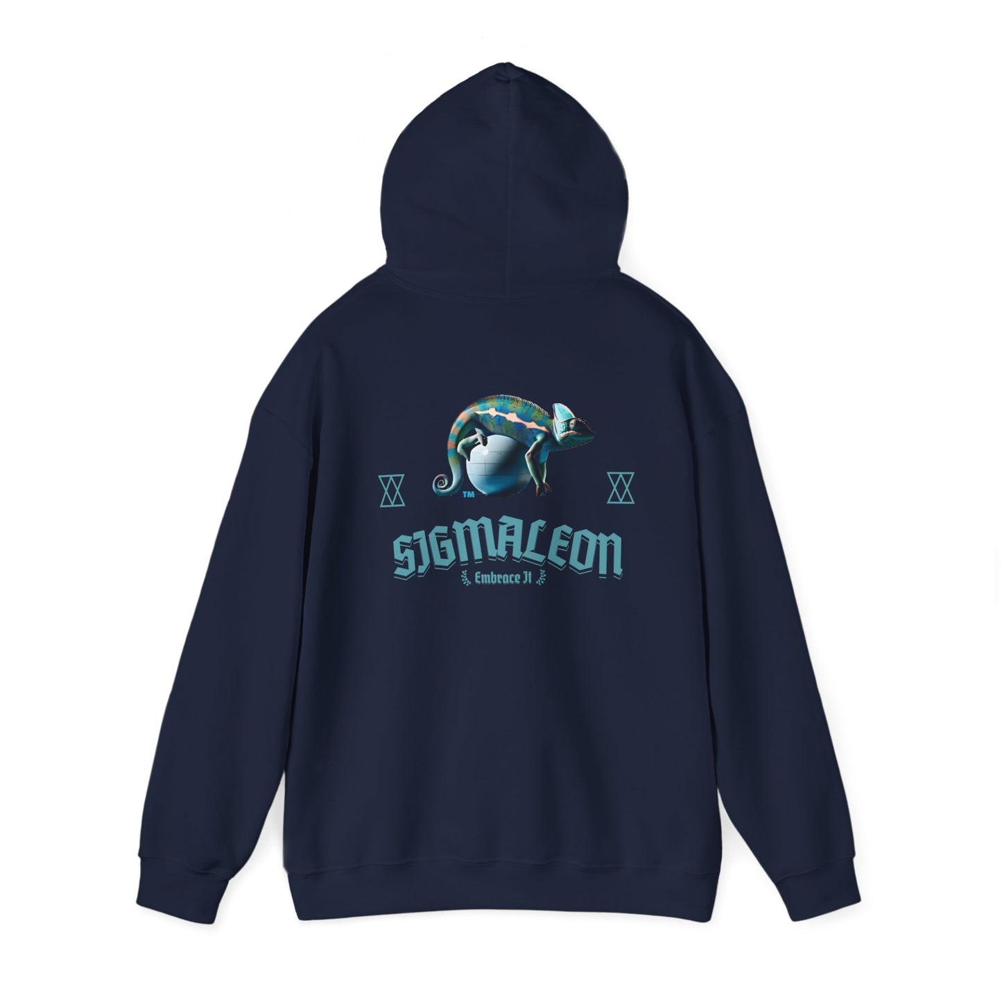 Sigmaleon Embrace the Sigma Men's Heavy Blend™ Hooded Sweatshirt