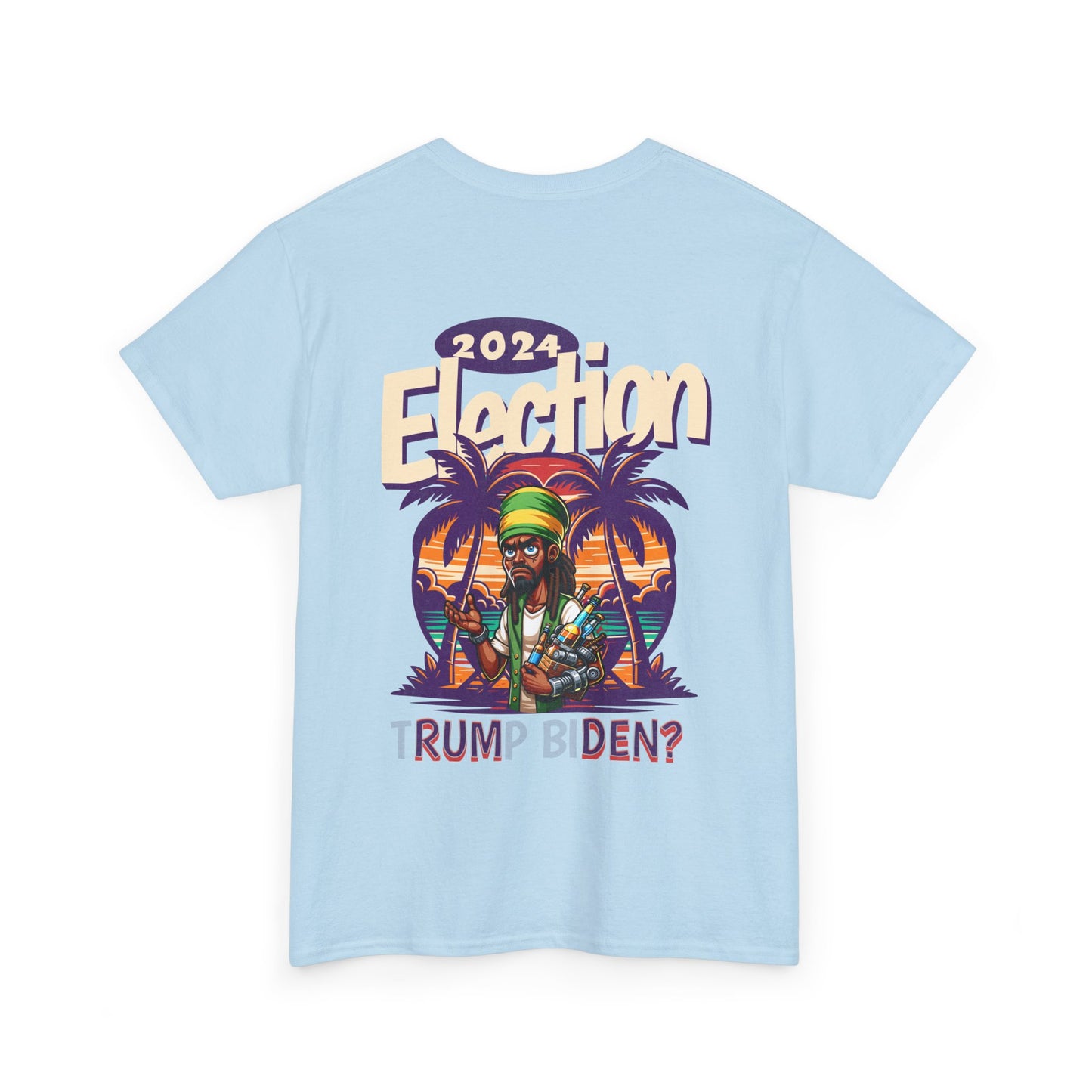 Rum Den? Funny 2024 Election Unisex Cotton Tee