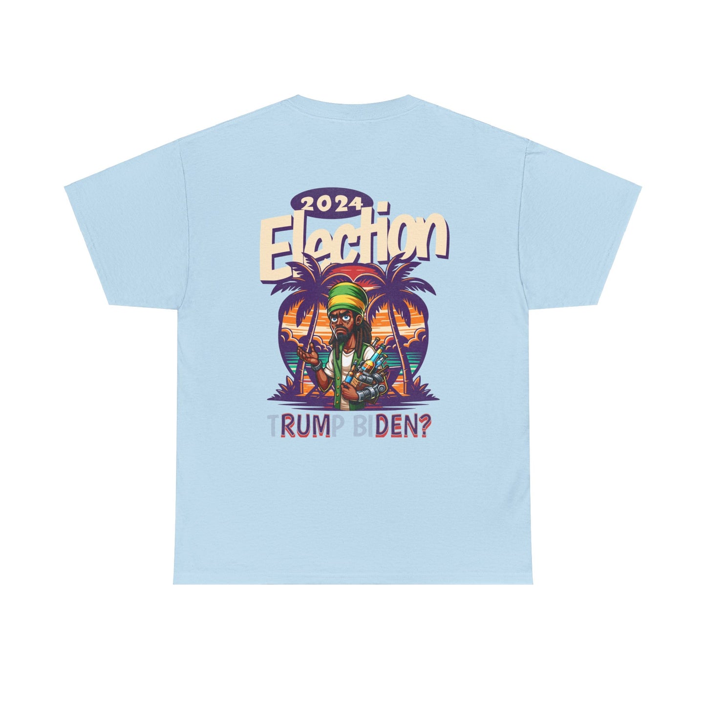 Rum Den? Funny 2024 Election Unisex Cotton Tee