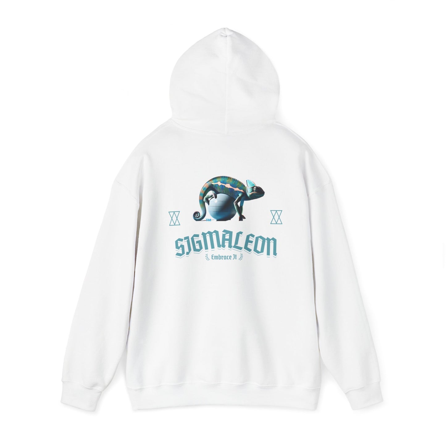 Sigmaleon Embrace the Sigma Men's Heavy Blend™ Hooded Sweatshirt