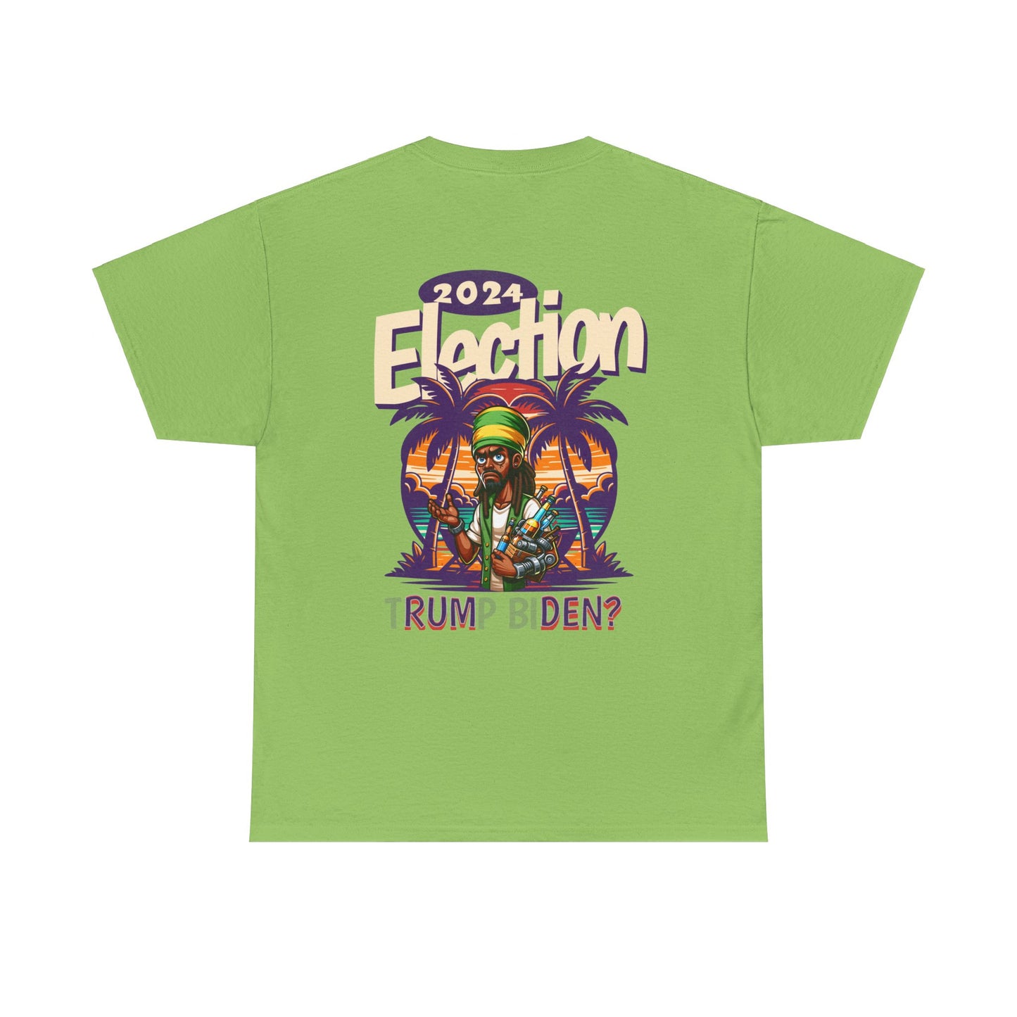 Rum Den? Funny 2024 Election Unisex Cotton Tee