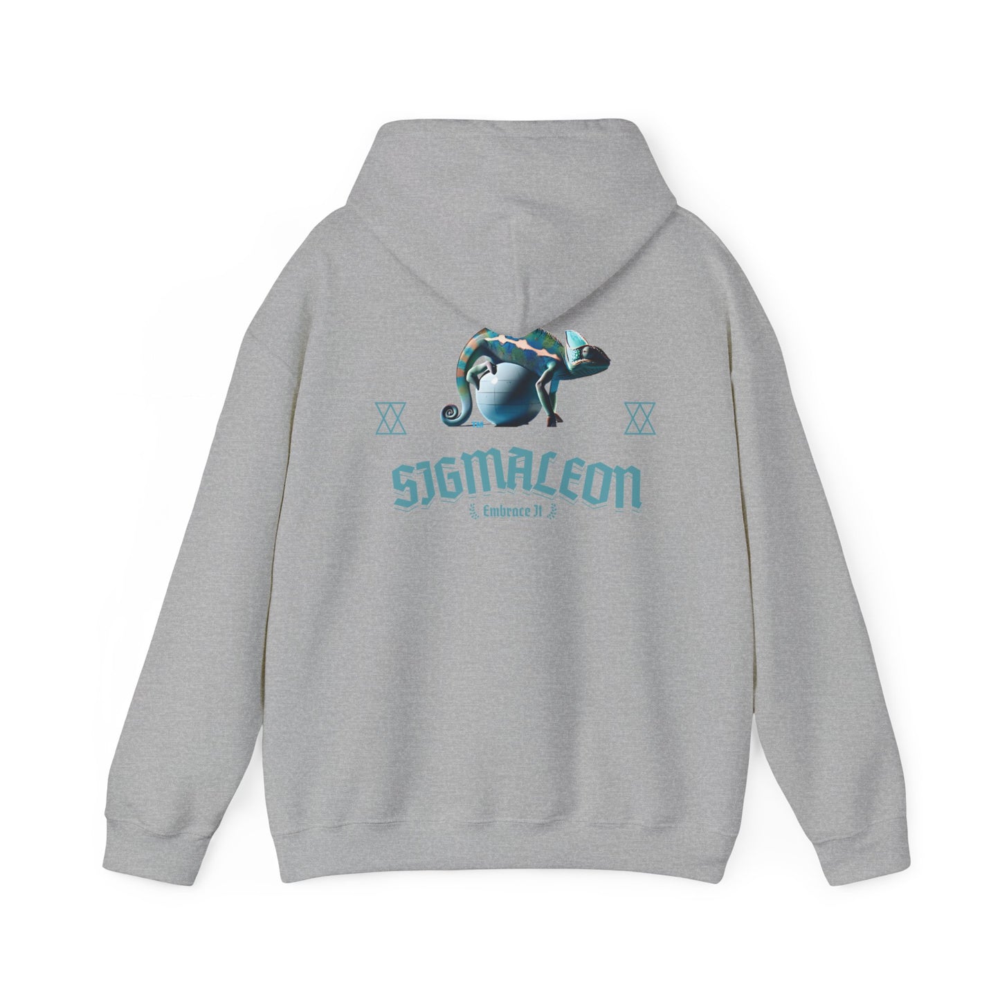 Sigmaleon Embrace the Sigma Men's Heavy Blend™ Hooded Sweatshirt