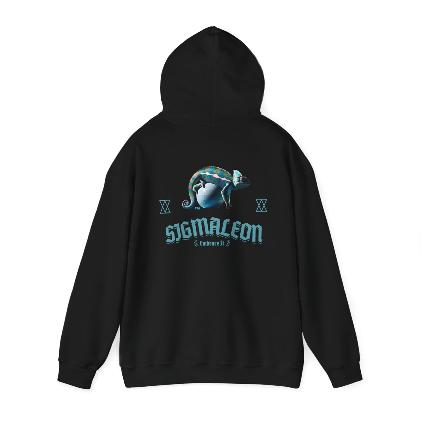 Sigmaleon Embrace the Sigma Men's Heavy Blend™ Hooded Sweatshirt