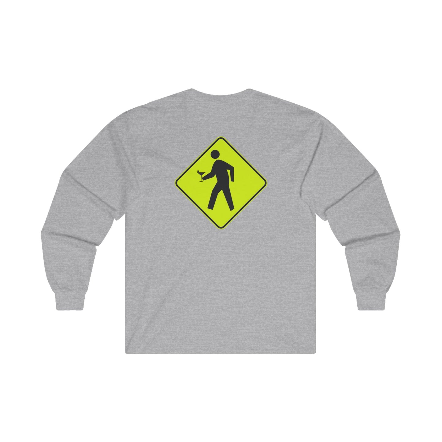 Party Martini Man Drunk Pedestrian Crossing Tee Shirt, Alcohol Lover Gift,