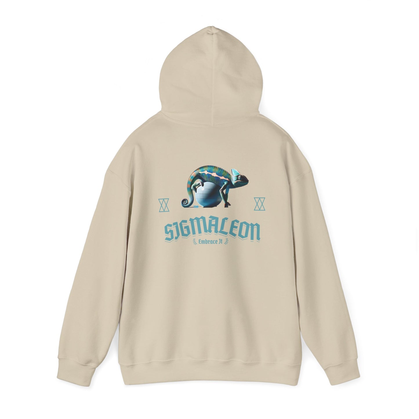 Sigmaleon Embrace the Sigma Men's Heavy Blend™ Hooded Sweatshirt