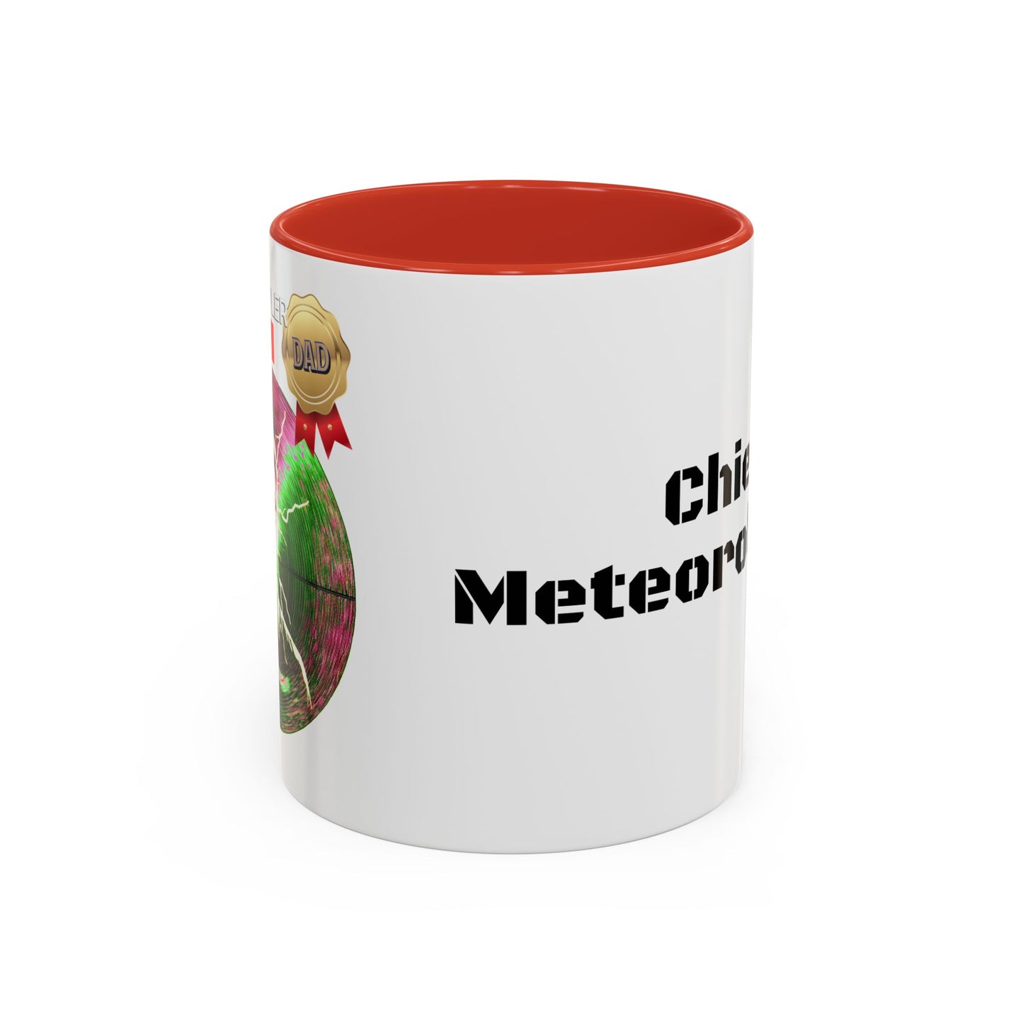 Coffee Mug - Super Doppler DAD Chief Meteorologist Funny Gift for Father's Day, Birthday, Christmas