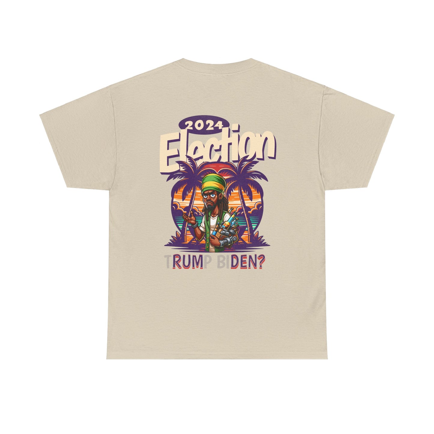 Rum Den? Funny 2024 Election Unisex Cotton Tee