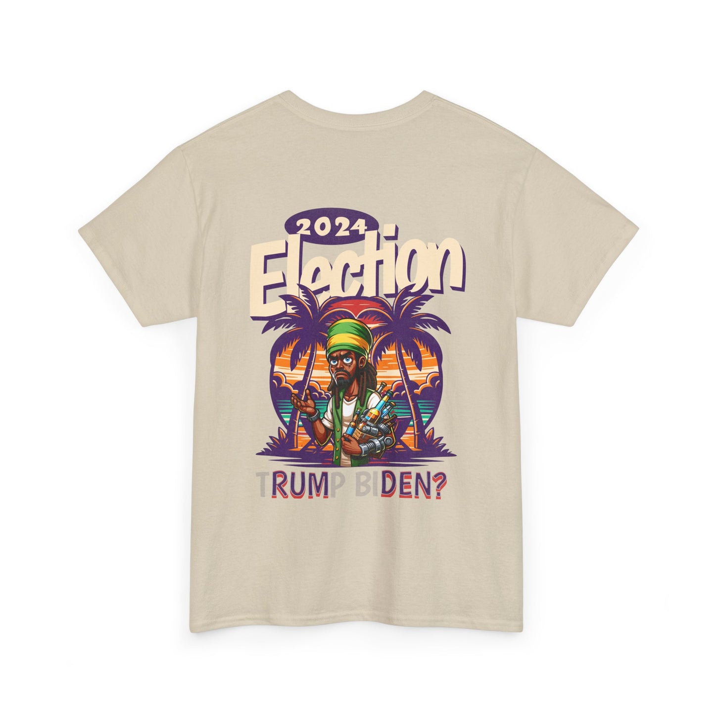 Rum Den? Funny 2024 Election Unisex Cotton Tee