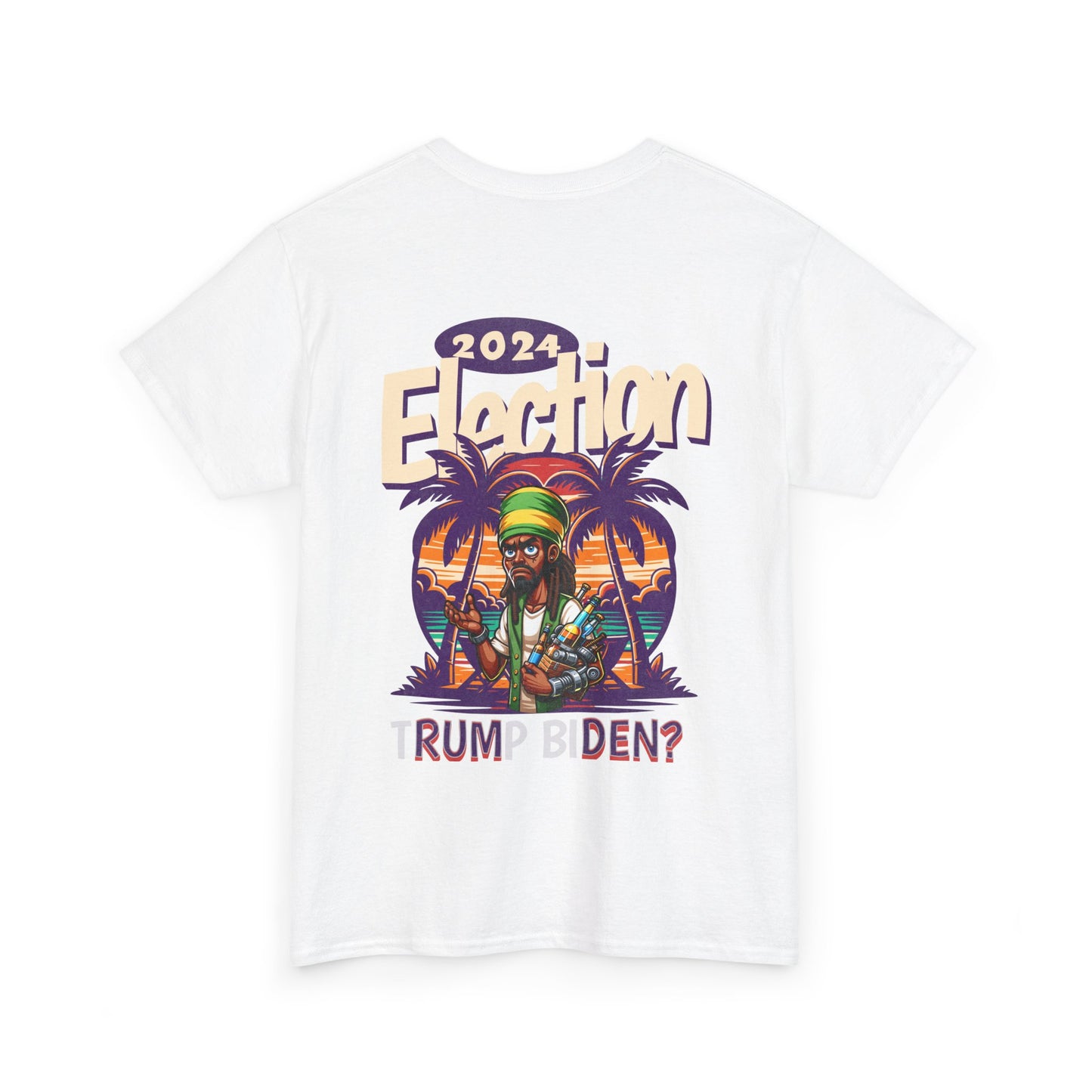 Rum Den? Funny 2024 Election Unisex Cotton Tee