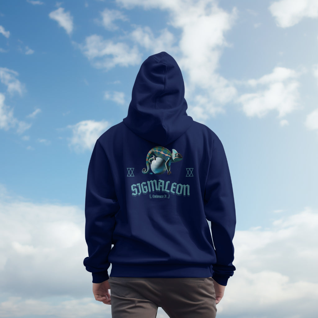 Sigmaleon Embrace the Sigma Men's Heavy Blend™ Hooded Sweatshirt