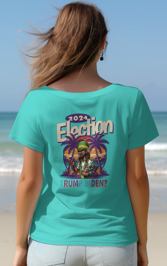 Rum Den? Funny 2024 election Women's T-shirt