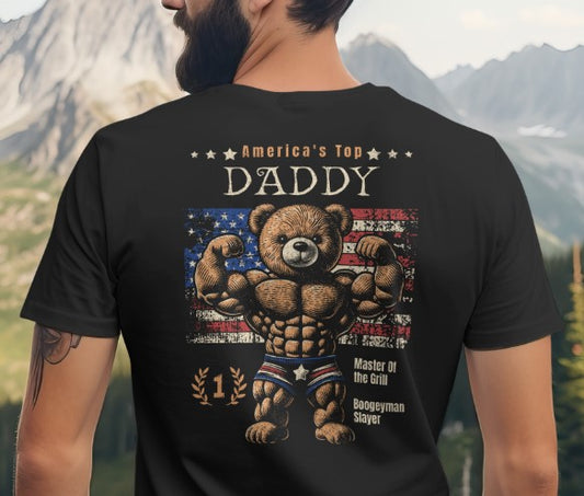 America's Top Daddy - Father's Day T-shirt