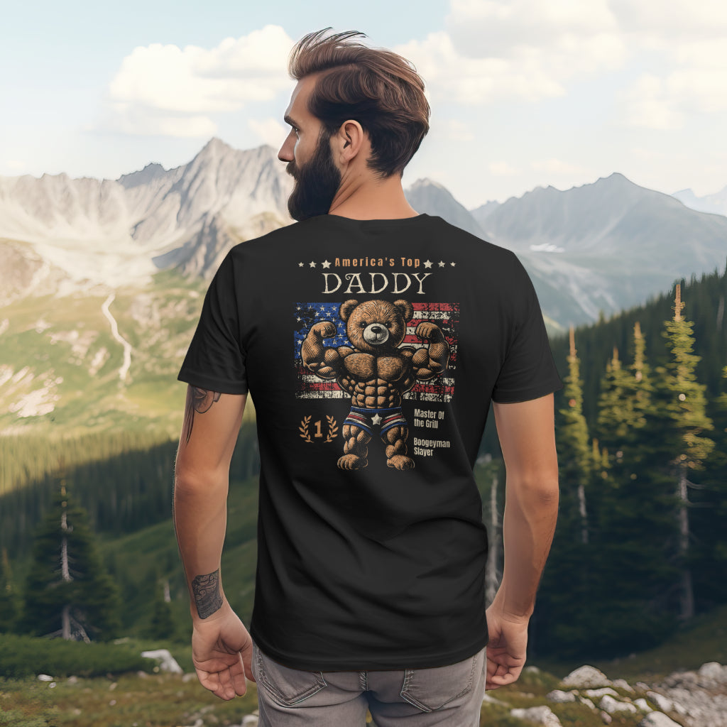 America's Top Daddy - Father's Day T-shirt